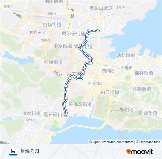 25路 bus Line Map