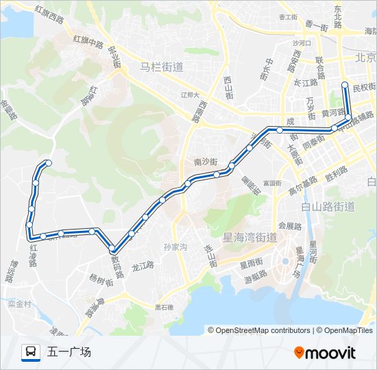 公交26路的线路图