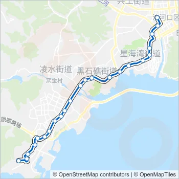 28路 Bus Line Map