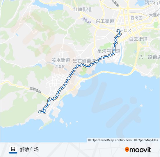 28路 Bus Line Map