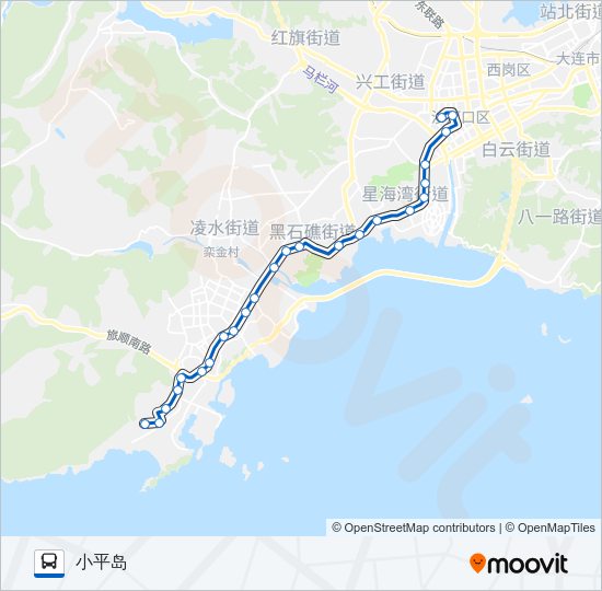 28路 Bus Line Map