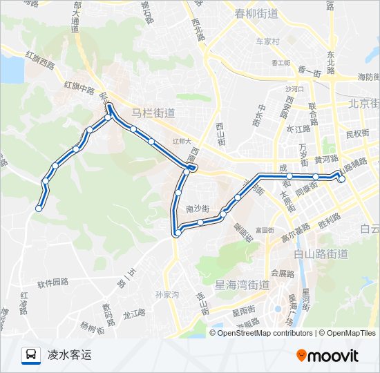 32路 bus Line Map