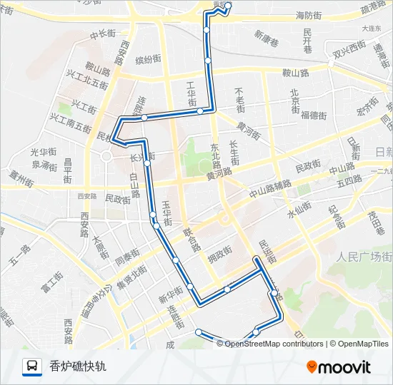 34路 Bus Line Map