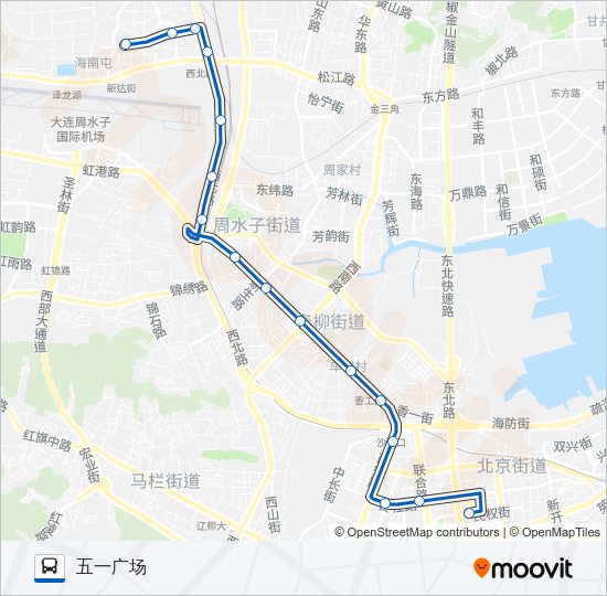 公交35路的线路图