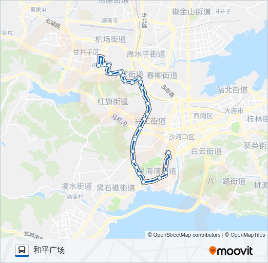 公交37路的线路图