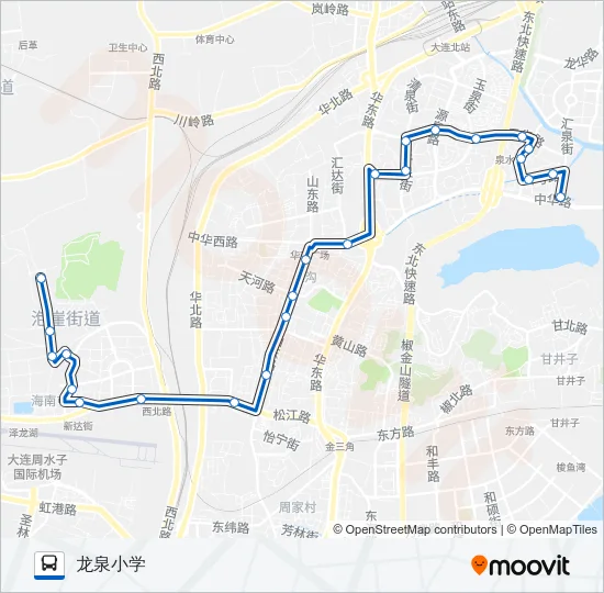 38路 Bus Line Map