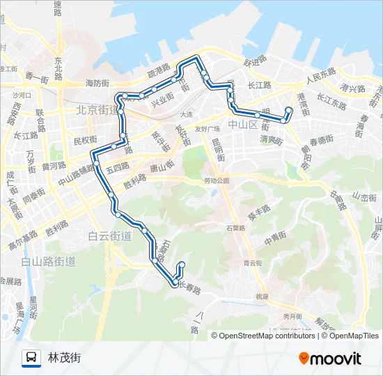 40路 Bus Line Map