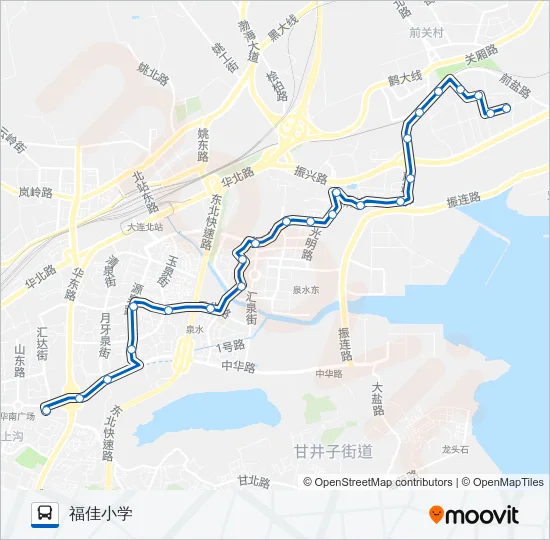 42路 Bus Line Map