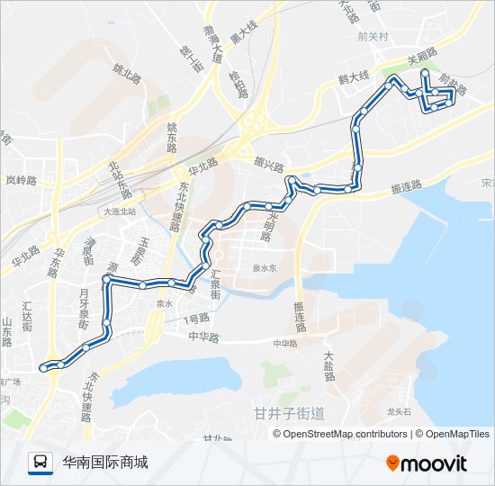 42路 Bus Line Map