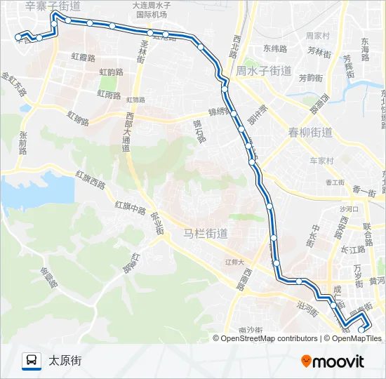 46路 Bus Line Map