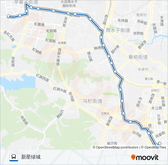 46路 Bus Line Map