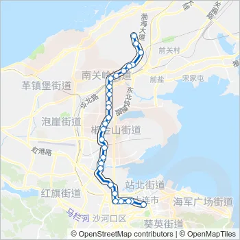 1路加车 Bus Line Map