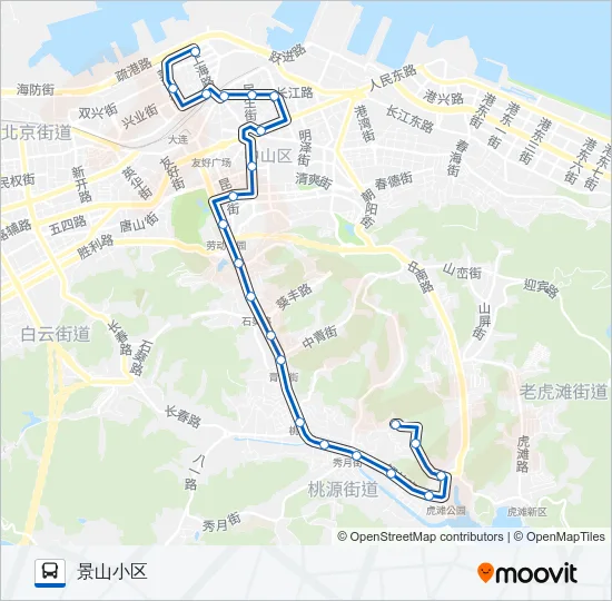 403路 Bus Line Map