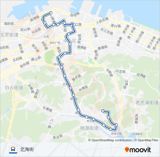 公交403路的线路图