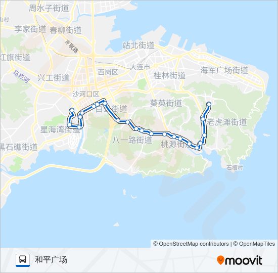 404路 bus Line Map