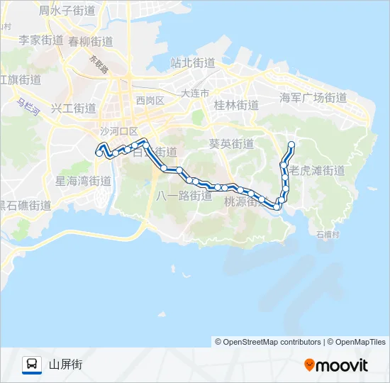 404路 Bus Line Map