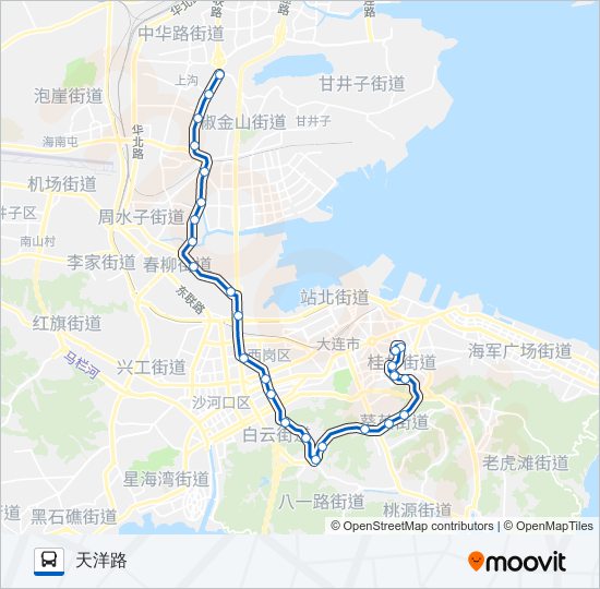 407路 bus Line Map