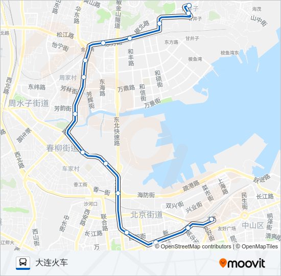 408路 bus Line Map
