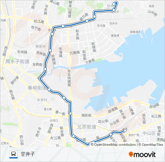 408路 Bus Line Map