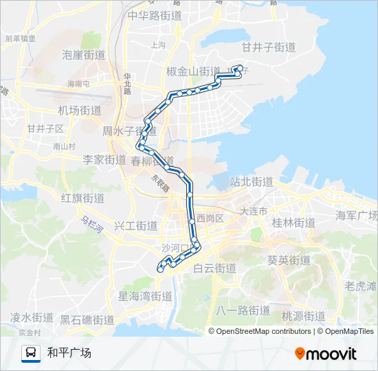 410路 Bus Line Map