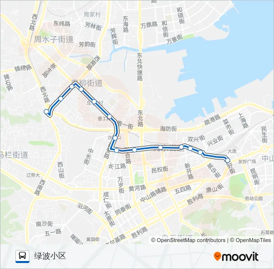411路 Bus Line Map