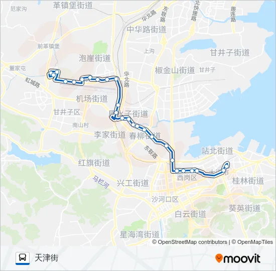 414路 Bus Line Map