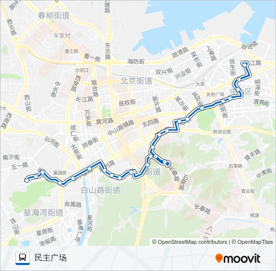 506路 Bus Line Map