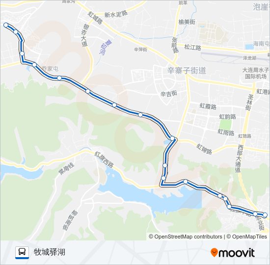 507路 Bus Line Map