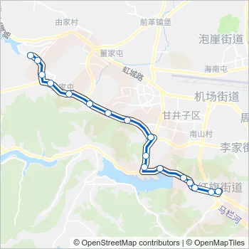 507路 Bus Line Map