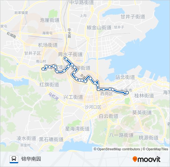 512路 bus Line Map