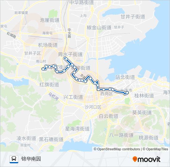 512路 Bus Line Map