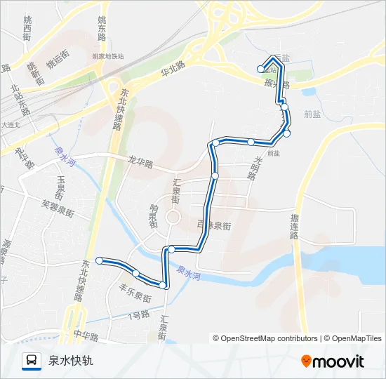 513路 Bus Line Map