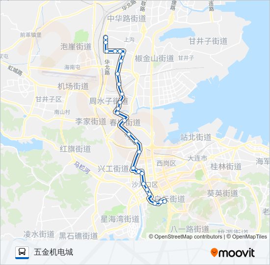 514路 bus Line Map
