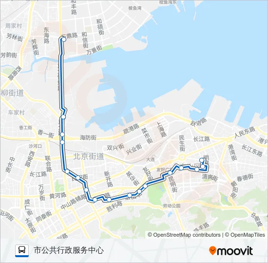 515路 Bus Line Map
