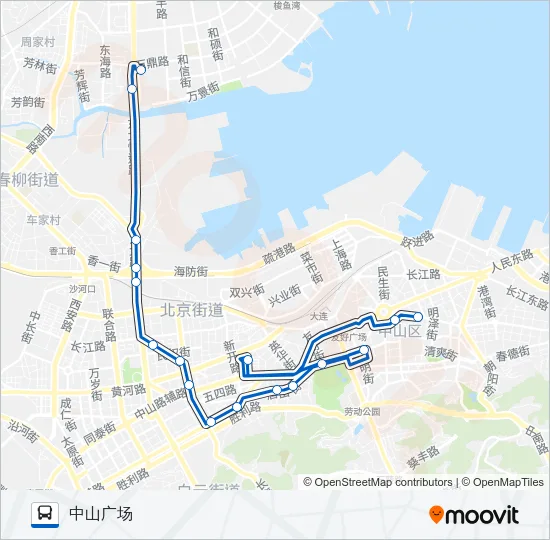 515路 Bus Line Map