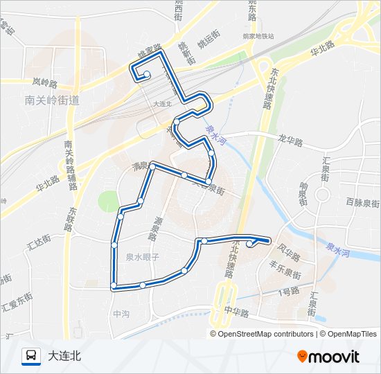 516路 bus Line Map