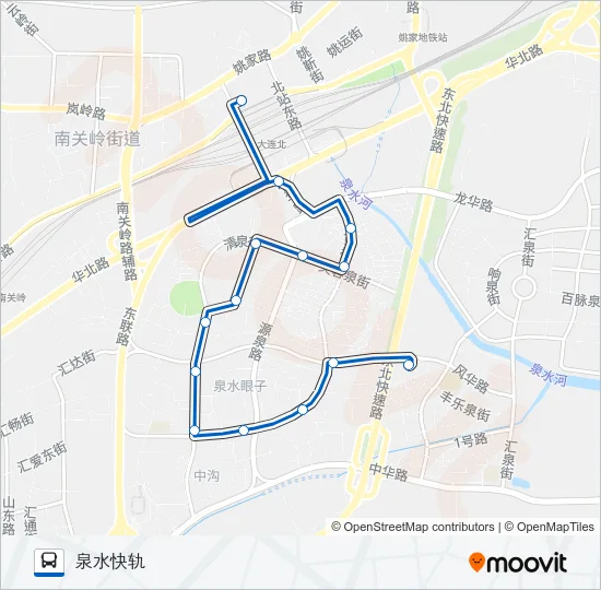 516路 Bus Line Map