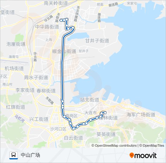 517路 bus Line Map