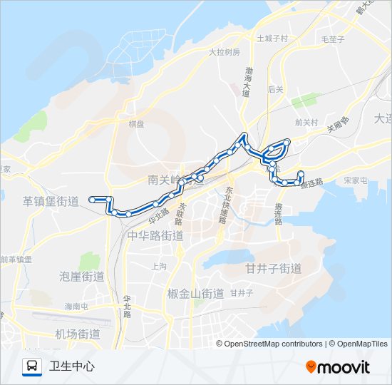 518路路线:日程,站点和地图