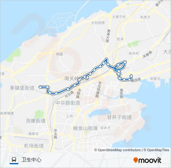 518路 Bus Line Map