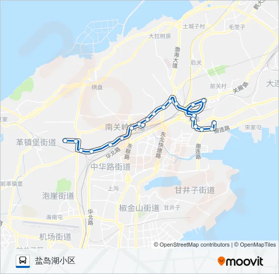 518路 Bus Line Map