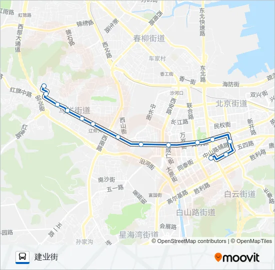 522路 Bus Line Map