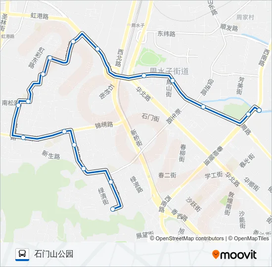 524路 Bus Line Map
