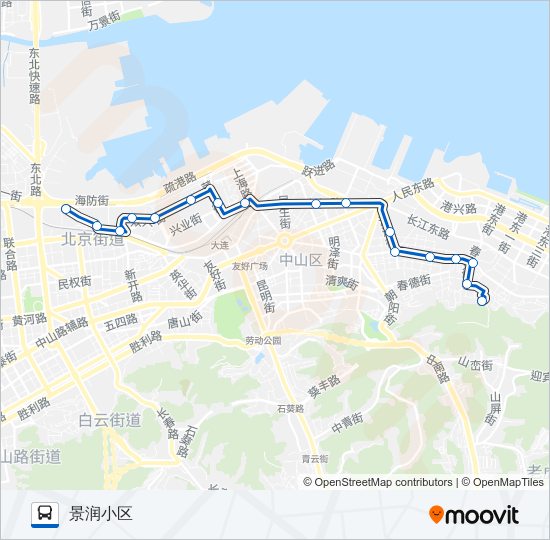 526路 bus Line Map
