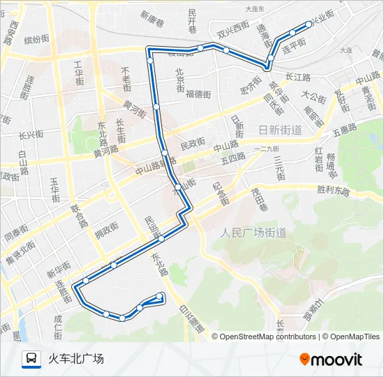 527路 Bus Line Map