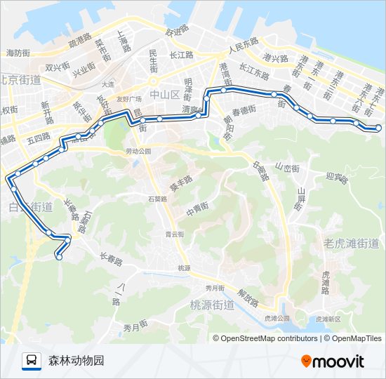 529路 bus Line Map