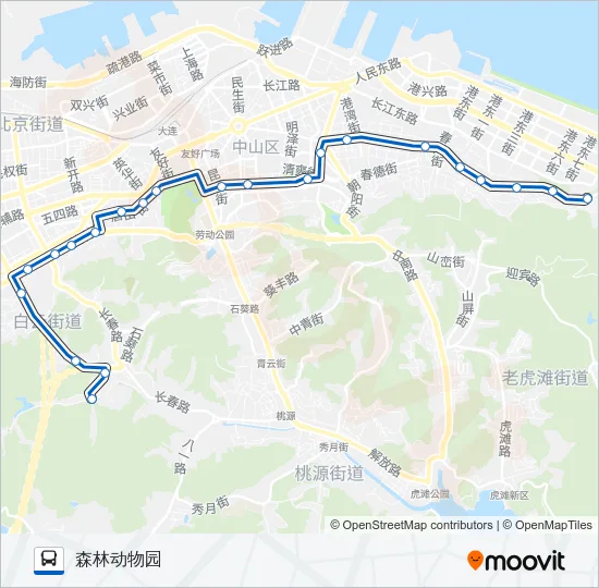 529路 Bus Line Map