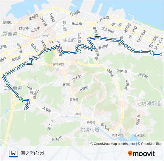 529路 Bus Line Map