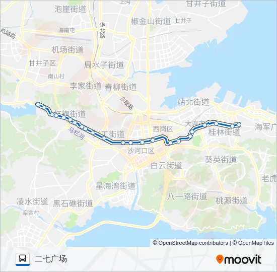 534路 Bus Line Map