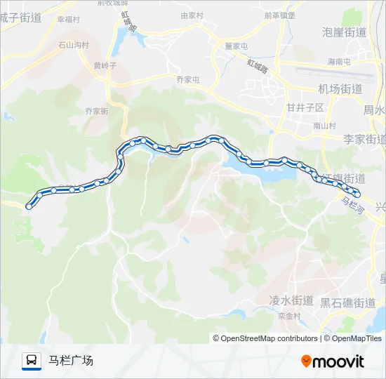535路 Bus Line Map